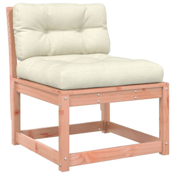 vidaXL Z&aacute;hradn&aacute; pohovka s podložkami, mas&iacute;vna duglaska