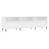 vidaXL TV skrinka biela 150x30x44,5 cm kompozitné drevo