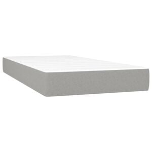 vidaXL Matrac s ta&scaron;tičkov&yacute;mi pružinami stredn&aacute; tvrdosť bledosiv&yacute; 120x190x20 cm l&aacute;tka