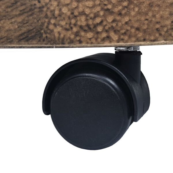 vidaXL Voz&iacute;ky pod kvetin&aacute;če 6 ks bronzov&eacute; 30 cm plast