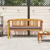 vidaXL lavička s vank&uacute;&scaron;om Pr&iacute;rodn&yacute; olejov&yacute; povrch 157 x 46 x 82,5 cm