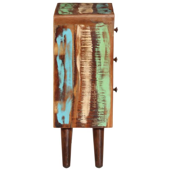 vidaXL Komoda 55x30x80 cm recyklovan&yacute; mas&iacute;v