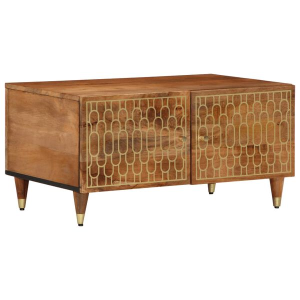 vidaXL Konferenčný stolík 80x50x40 cm, mangový masív