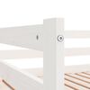 vidaXL Rozkladacia denn&aacute; posteľ bez matraca, biela, 80x200 cm