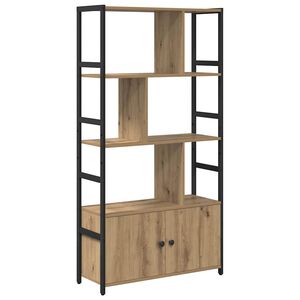 vidaXL Reg&aacute;l na knihy 80 x 30 x 155,5 cm Kompozitn&eacute; drevo