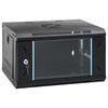 vidaXL Sieťov&yacute; kabinet s &uacute;ložiskom Black 530 x 400 x 300 mm Oceľ