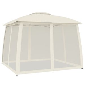 vidaXL Alt&aacute;nok, dvojit&aacute; strecha sieťovinov&eacute; steny, kr&eacute;mov&yacute; 2,93x2,93 m
