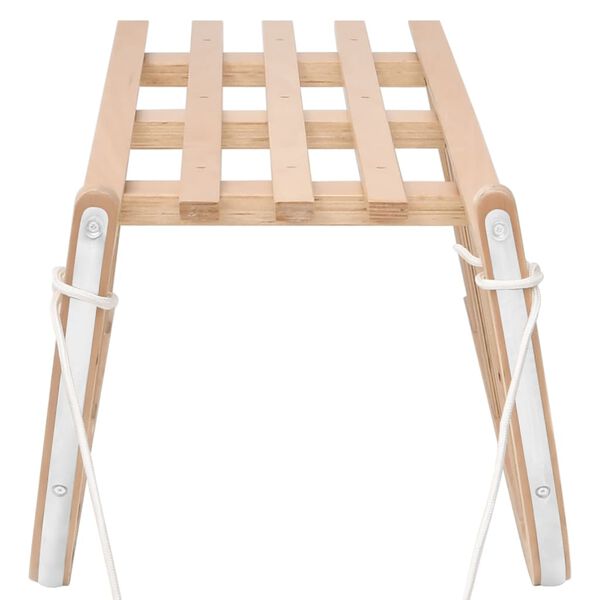 vidaXL Snežn&eacute; sane 110x40x34 cm preglejka