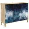 vidaXL Serv&iacute;rovacia skriňa RAALTE Sonoma 102 x 33 x 75 cm
