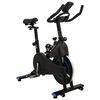 vidaXL Magnetick&yacute; spin bike Vexor Sport 120 kg Čierna a modr&aacute;