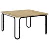 vidaXL Konferenčn&yacute; stol&iacute;k Dub sonoma 100 x 100 x 45 cm