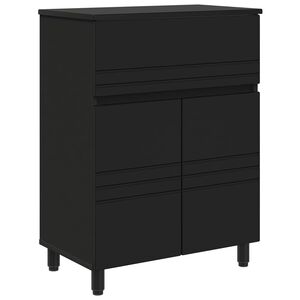 vidaXL Kozmetick&yacute; stol&iacute;k do k&uacute;peľne Čierna 60 x 35 x 80 cm