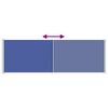 vidaXL Zaťahovacia bočn&aacute; mark&iacute;za na terasu 200x600 cm modr&aacute;
