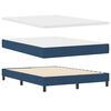 vidaXL Posteľ boxspring s matracom s matracmi Modr&aacute; 140 x 190 cm l&aacute;tka
