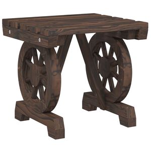 vidaXL Z&aacute;hradn&aacute; taburetka 40x36,5x38,5 cm jedľov&yacute; mas&iacute;v