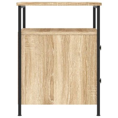 vidaXL Nočné stolíky 2 ks dub sonoma 44x45x60 cm kompozitné drevo