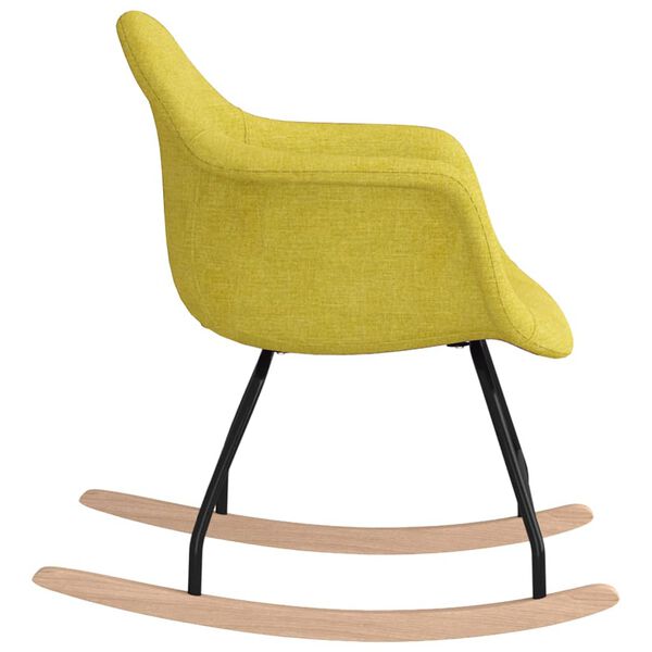 vidaXL Hojdacie kreslo zelen&eacute; l&aacute;tkov&eacute;