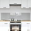 vidaXL Kuchynsk&yacute; backsplash 2 pcs Svetlosiv&aacute; 80 x 40 cm tvrden&eacute; sklo