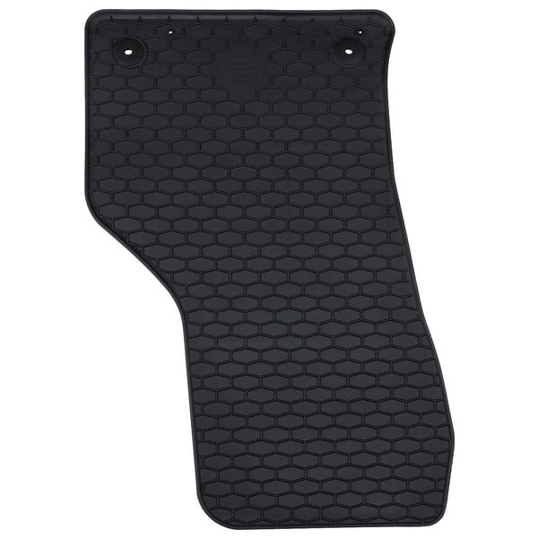 vidaXL Autokoberec 4 pcs Čierna VW pre PASSAT B8 TPE