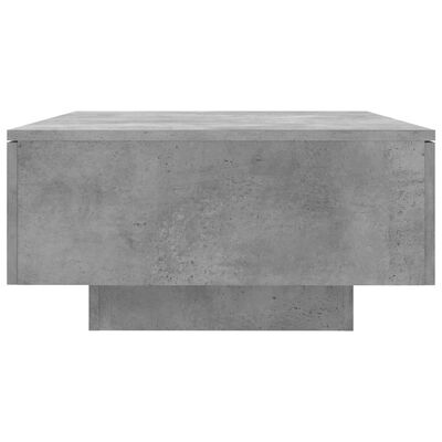 vidaXL Konferenčný stolík betónovo-sivý 90x60x31 cm drevotrieska