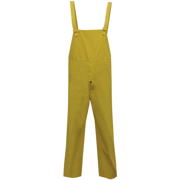 vidaXL Dlhá nepremokavá súprava s kapucňou, 2 diely, žltá, XXL