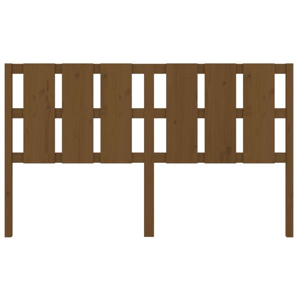 vidaXL Čelo postele medovo-hned&eacute; 165,5x4x100 cm mas&iacute;vna borovica