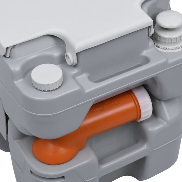 vidaXL Prenosn&aacute; kempingov&aacute; toaleta a s&uacute;prava um&yacute;vadla