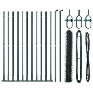 vidaXL Stĺp na plot. Zelen&aacute;