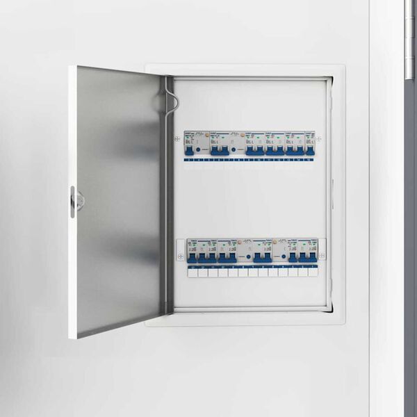 vidaXL Access Panel Biela 63 x 33 x 3 cm Oceľ