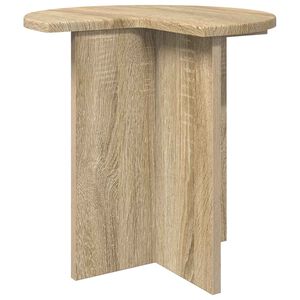 vidaXL Bočn&yacute; st&ocirc;l Dub sonoma &Oslash; 39 x 38 cm Kompozitn&eacute; drevo