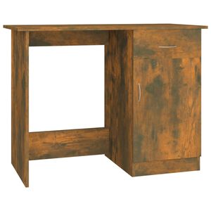 vidaXL St&ocirc;l dymov&yacute; dub 100x50x76 cm spracovan&eacute; drevo