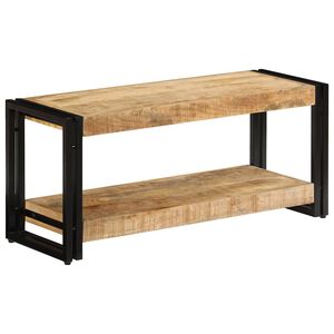 vidaXL TV stol&iacute;k z mangov&eacute;ho dreva 90x30x40 cm