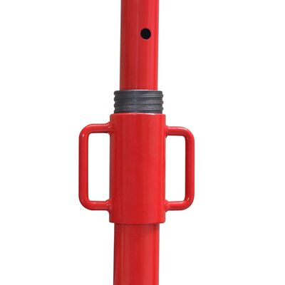 Stavebná stojka, červená vidaXL 2180 cm