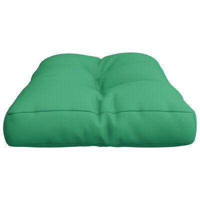 vidaXL Podložka na paletový nábytok, zelená 80x40x12 cm, látka