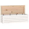 vidaXL &Uacute;ložn&yacute; box biely 109x36,5x33 cm mas&iacute;vna borovica