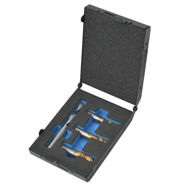 vidaXL 4-dielna sada vrt&aacute;kov na bodov&eacute; zvary, HSS