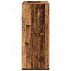vidaXL Nástenná skrinka staré drevo 80x33x80 cm kompozitné drevo