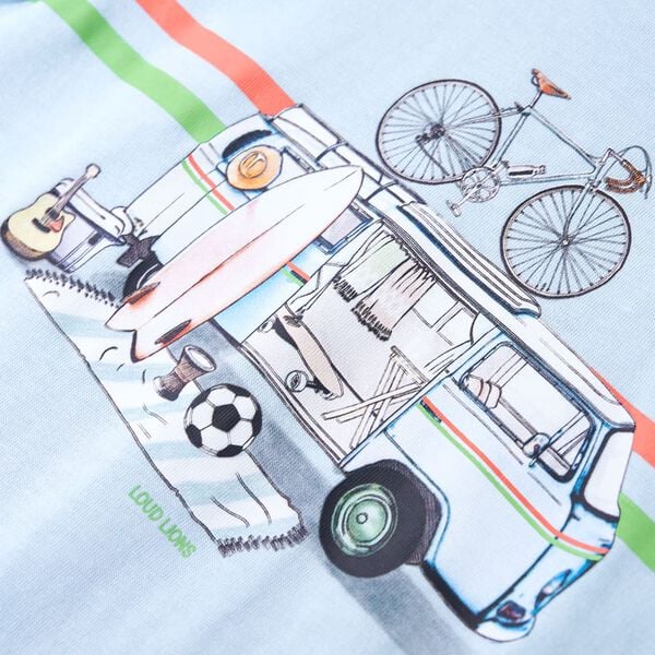 Detsk&eacute; tričko svetlomodr&eacute; 92