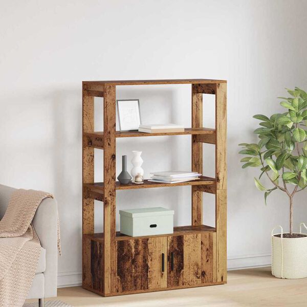 vidaXL Serv&iacute;rovacia skriňa Star&eacute; drevo 30 x 80 x 119.5 cm