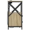 vidaXL Nočn&yacute; stol&iacute;k Sonoma dub 40 x 31 x 60 cm Kompozitn&eacute; drevo