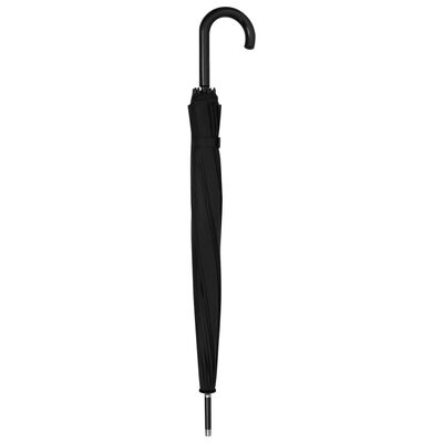 vidaXL Dáždnik automatický čierny 105 cm