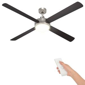 vidaXL Stropn&yacute; ventil&aacute;tor s osvetlen&iacute;m a diaľkov&yacute;m ovl&aacute;dan&iacute;m &Oslash; 130 cm