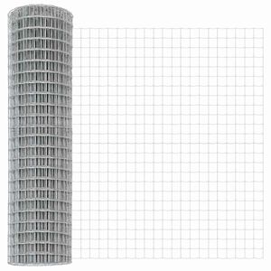vidaXL Euro plot Strieborná 1.2 x 10 m