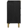 vidaXL Nočn&yacute; stol&iacute;k čierny 50x33x62 cm kompozitn&eacute; drevo