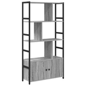 vidaXL Reg&aacute;l na knihy 80 x 30 x 155,5 cm Kompozitn&eacute; drevo