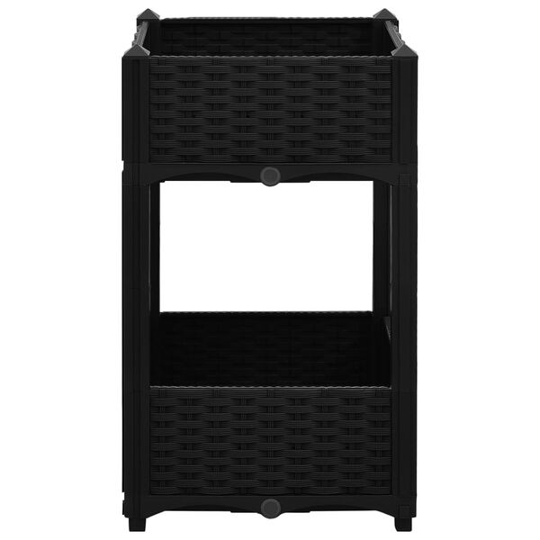 vidaXL Vyvýšený záhon 40x40x71 cm polypropylén