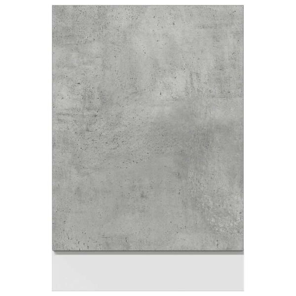 vidaXL Panel do umývačky “Lyon” riadu Concrete Grey 45x3x67 cm