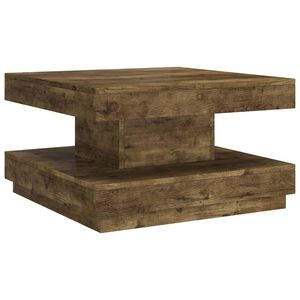 vidaXL Konferenčn&yacute; stol&iacute;k tmavohned&yacute; 60x60x35 cm MDF