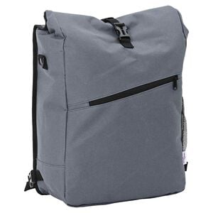 vidaXL Cyklistick&aacute; ta&scaron;ka Siv&aacute; 33 x 16 x 60 cm Polyester