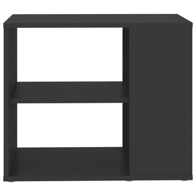 vidaXL Príručná skrinka, sivá 60x30x50 cm, kompozitné drevo